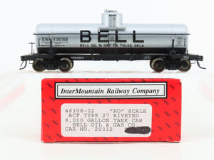 HO Scale InterMountain 46308-02 SHPX Bell Oil & Gas Single Dome Tank Car #20312