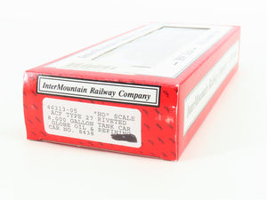 HO Scale InterMountain 46313-05 CTTX Globe Single Dome Riveted Tank Car #8438