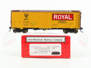 HO Scale InterMountain 45534-08 ART Royal Packing R-40-23 Steel Reefer #91540