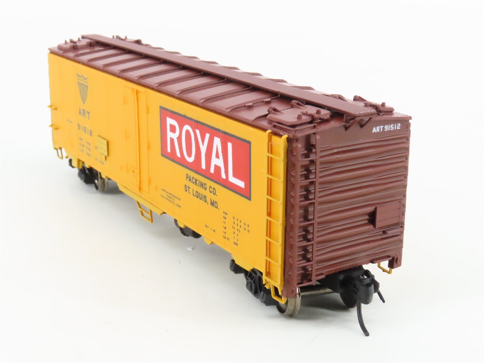 HO Scale InterMountain 45534-07 ART Royal Packing R-40-23 Steel Reefer #91512