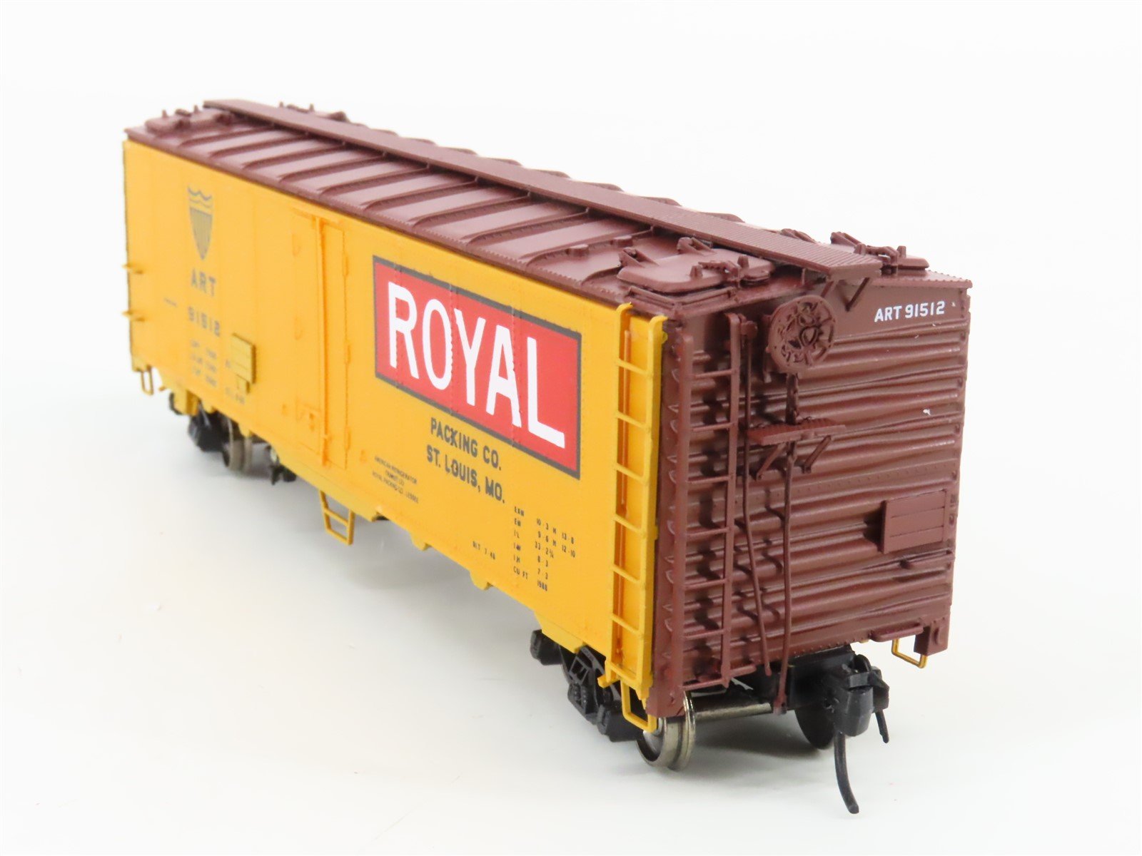 HO Scale InterMountain 45534-07 ART Royal Packing R-40-23 Steel Reefer #91512