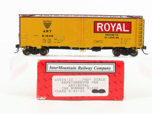 HO Scale InterMountain 45534-10 ART Royal Packing R-40-23 Steel Reefer #91628