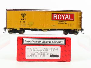 HO Scale InterMountain 45534-02 ART Royal Packing R-40-23 Steel Reefer #91351