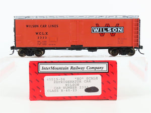 HO Scale InterMountain 45519-04 WCLX Wilson Car Lines R-40-23 Steel Reefer #2323