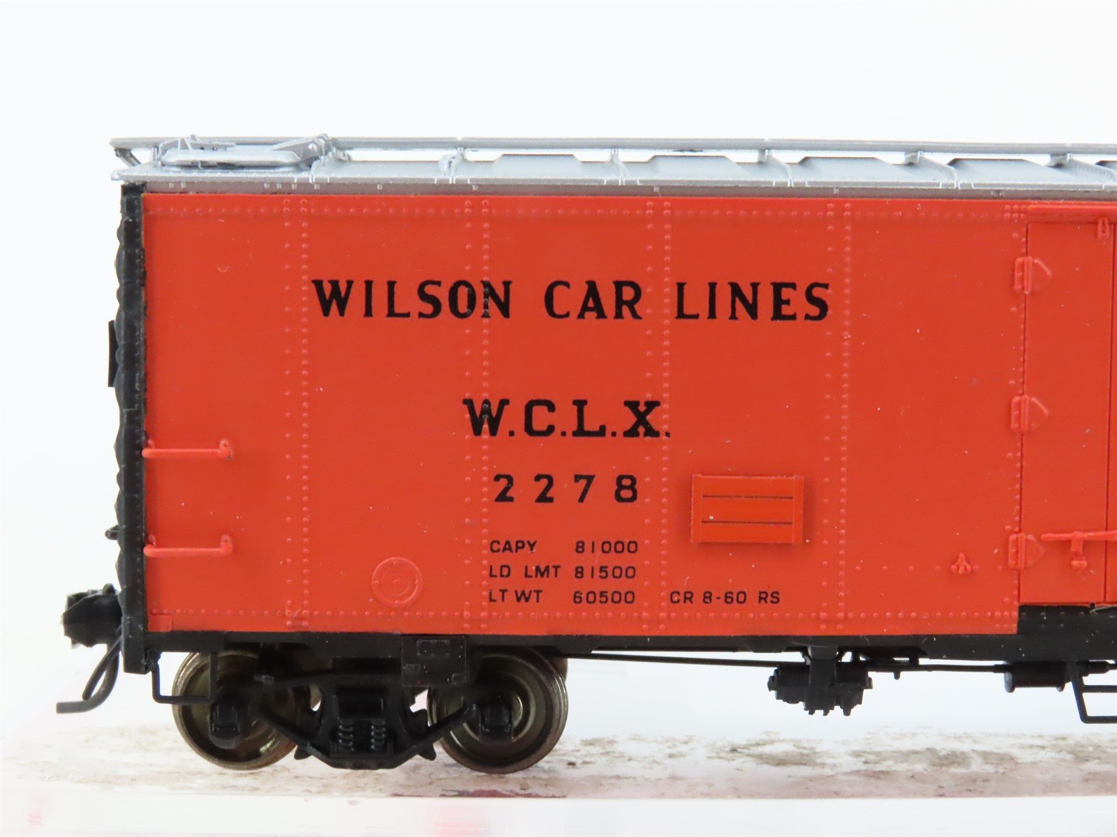HO Scale InterMountain 45519-03 WCLX Wilson Car Lines R-40-23 Steel Reefer #2278