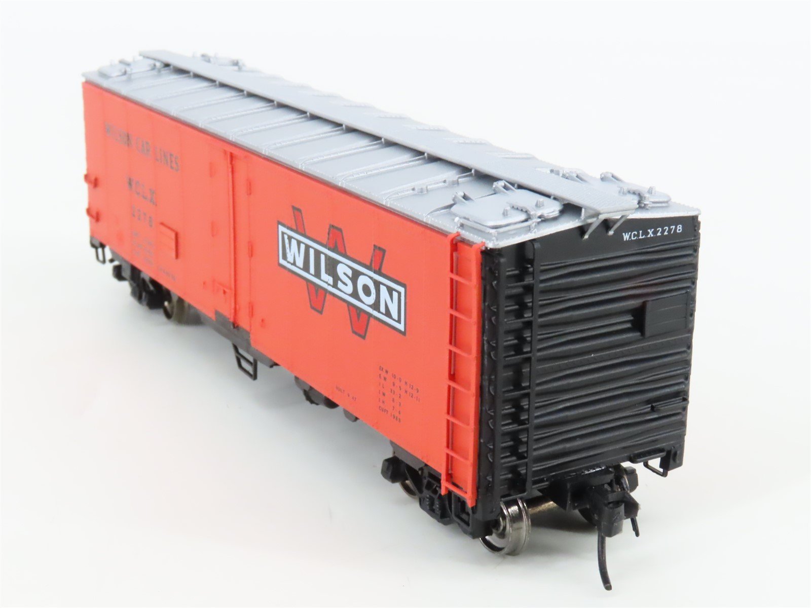 HO Scale InterMountain 45519-03 WCLX Wilson Car Lines R-40-23 Steel Reefer #2278
