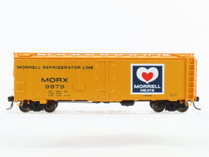 HO Scale InterMountain MORX Morrell Meats 40' Steel Reefer #9979