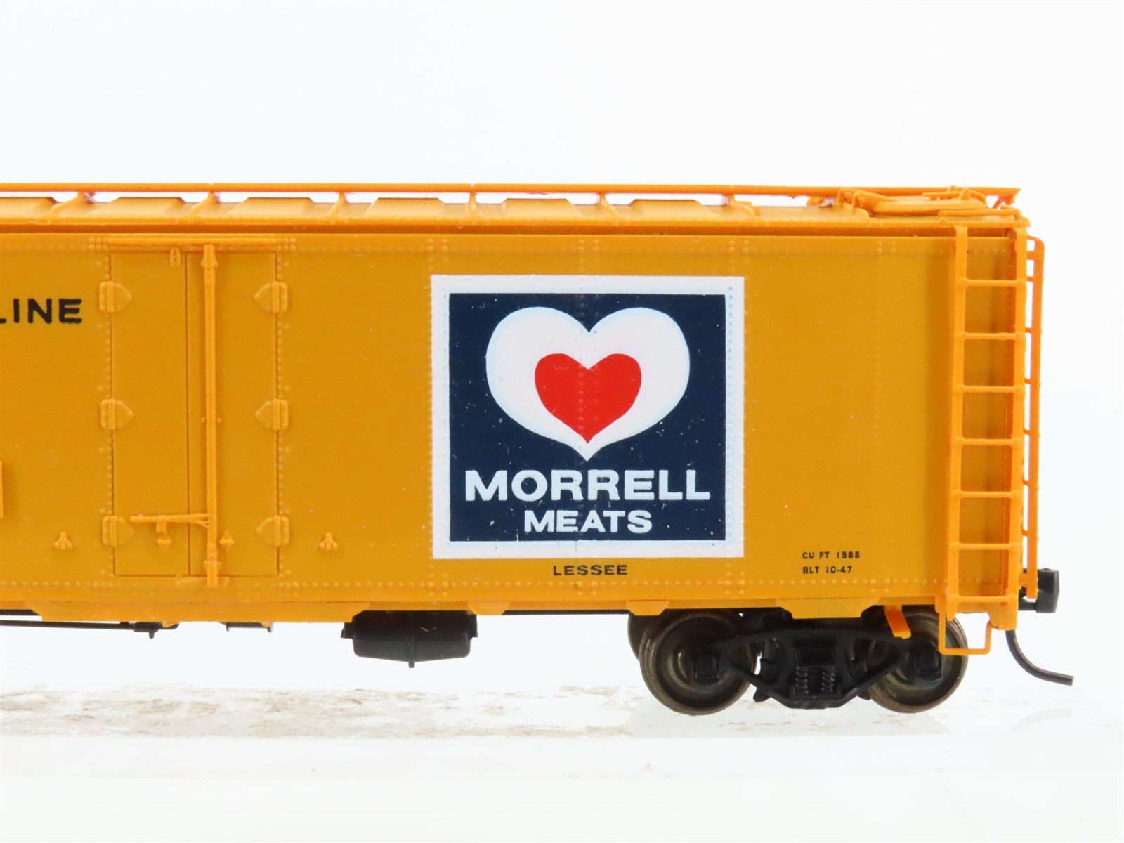 HO Scale InterMountain MORX Morrell Meats 40' Steel Reefer #9979