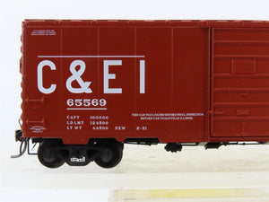 HO Scale Kadee 4031 C&EI Chicago & Eastern Illinois 40' PS-1 Box Car #65569