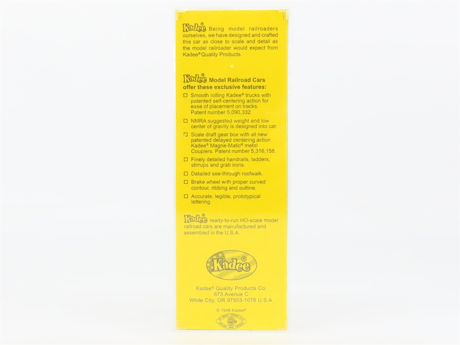 HO Scale Kadee 4031 C&EI Chicago & Eastern Illinois 40' PS-1 Box Car #65569