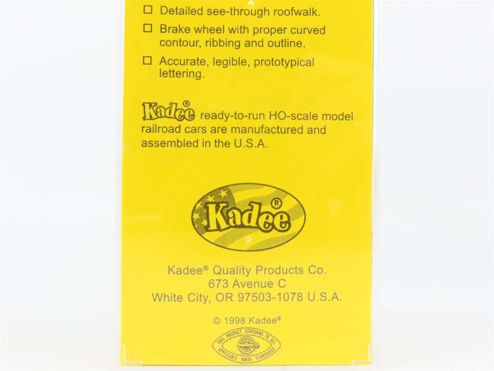 HO Scale Kadee 4031 C&EI Chicago & Eastern Illinois 40' PS-1 Box Car #65569
