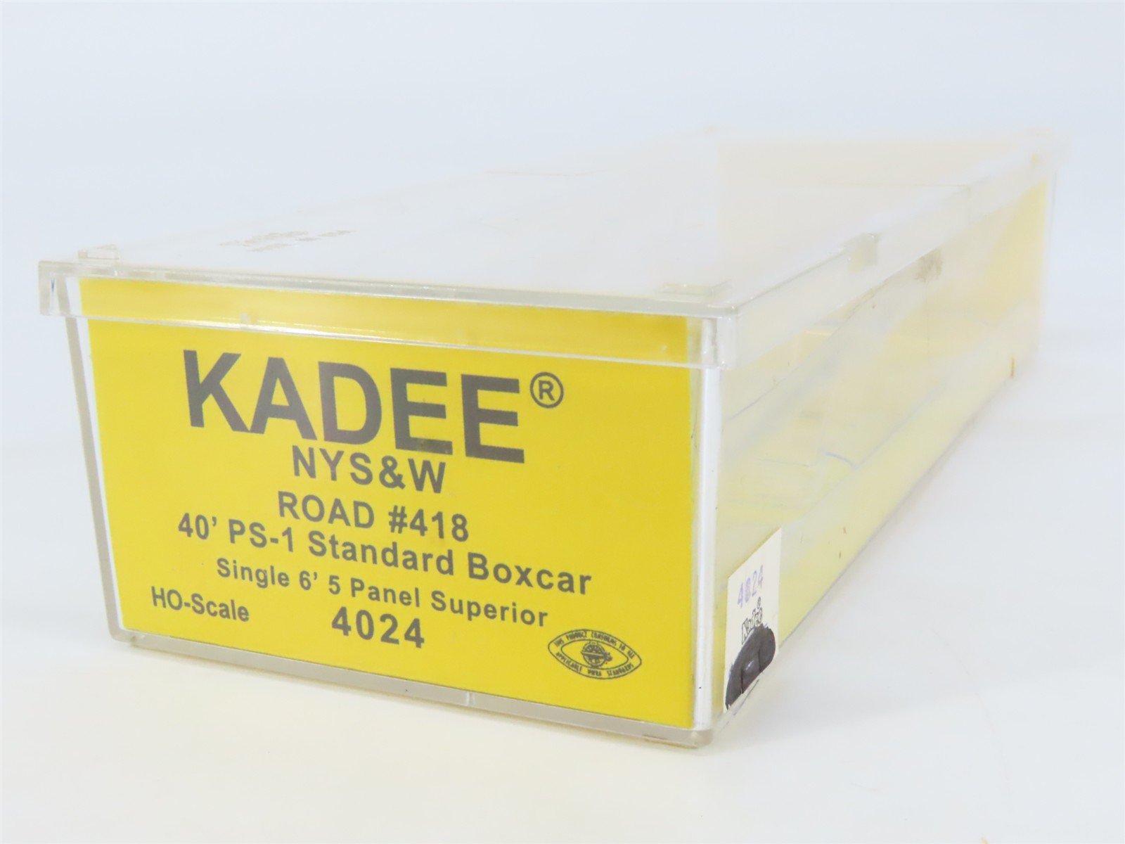 HO Scale Kadee 4024 NYS&W Susquehanna 40' PS-1 Single Door Box Car #418