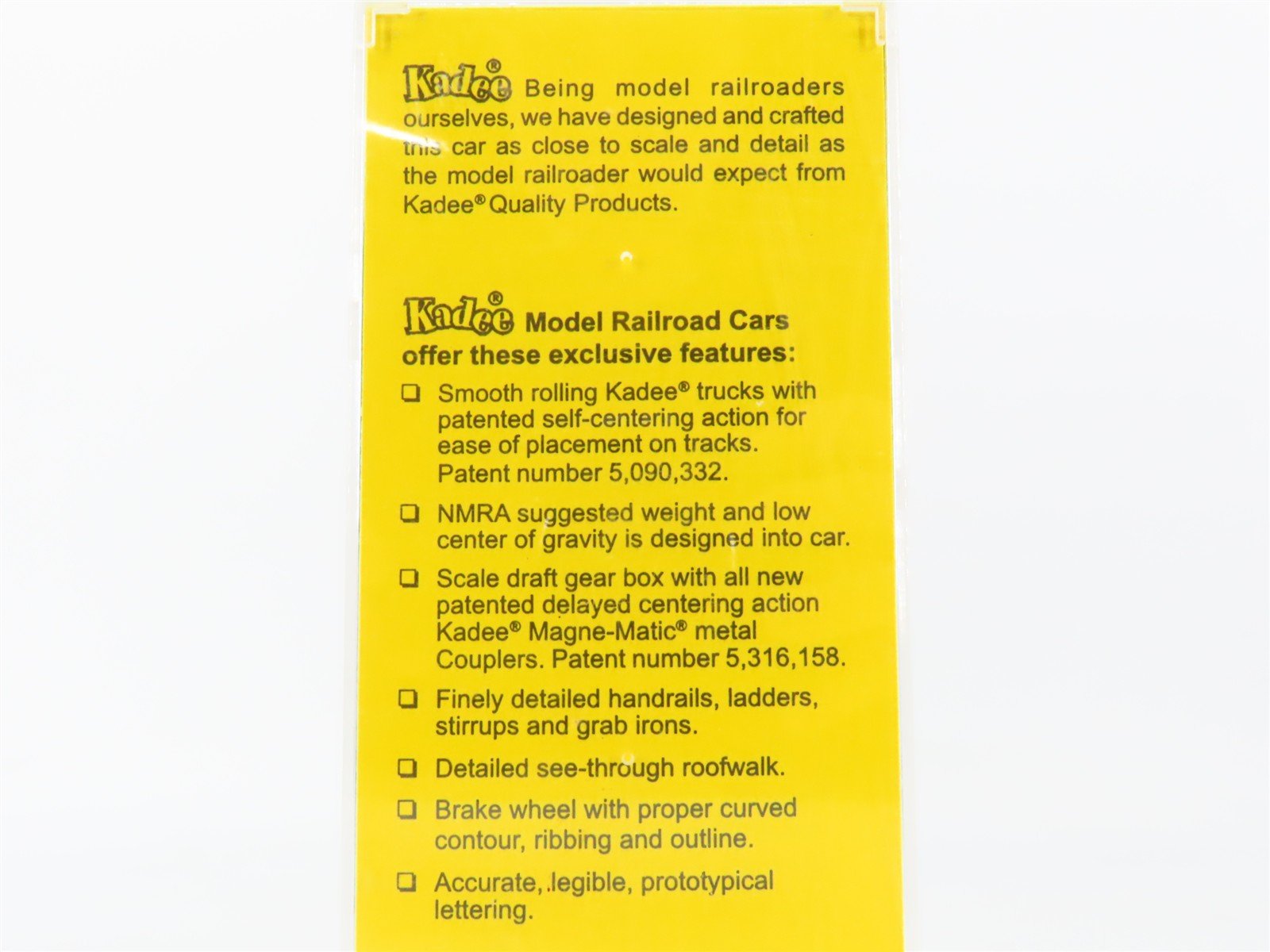 HO Scale Kadee 4041 ACY 