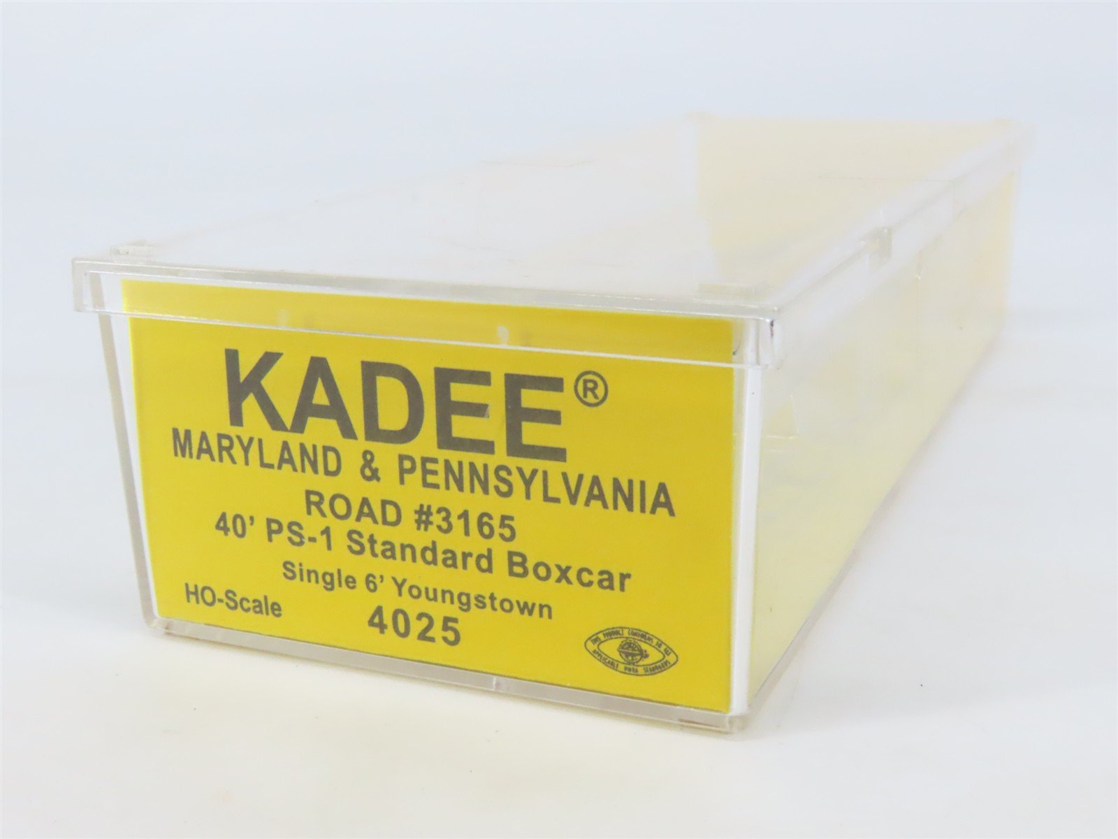 HO Scale Kadee 4025 MPA Maryland & Pennsylvania 40' PS-1 Box Car #3165