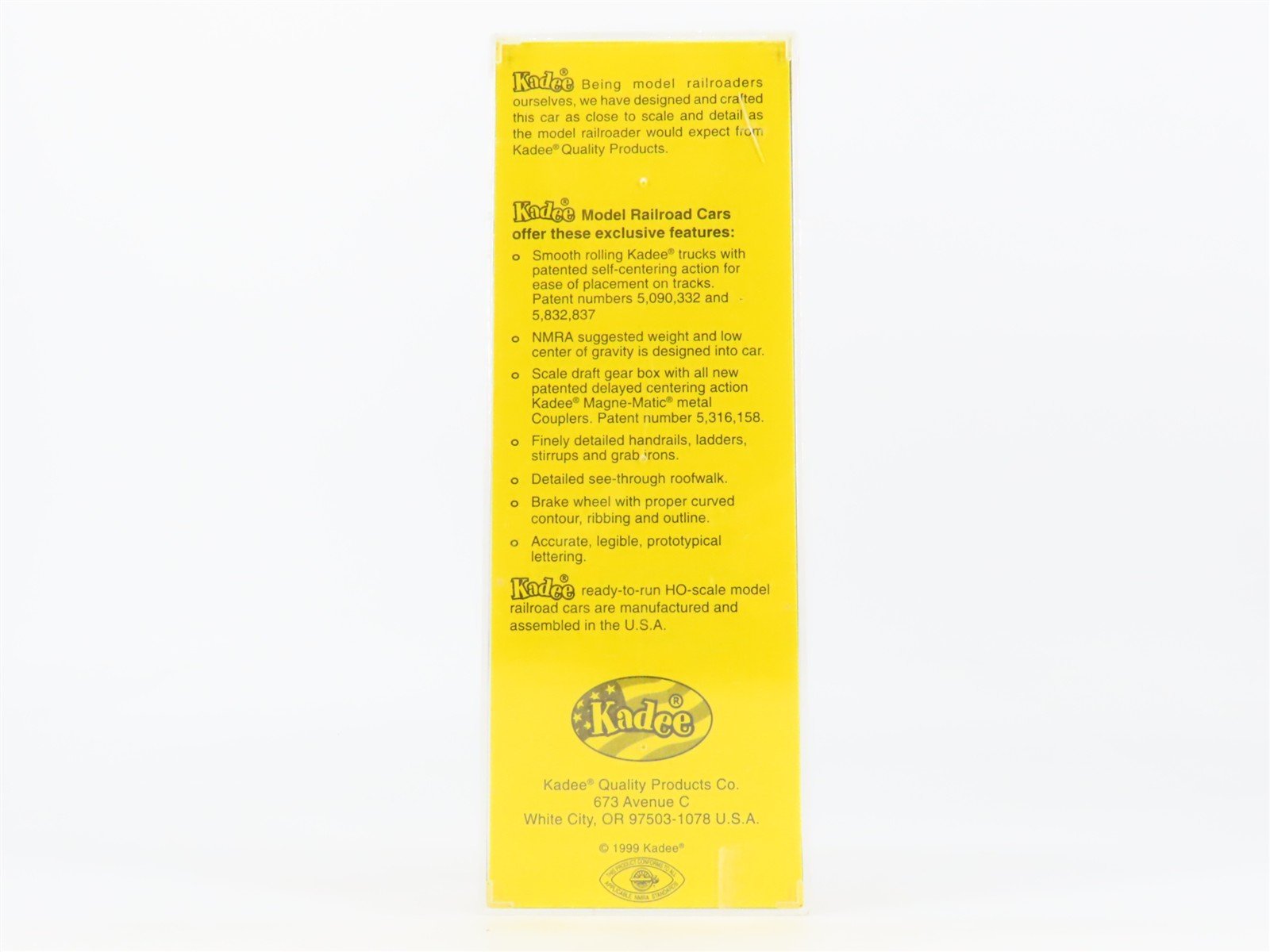 HO Scale Kadee 4045 ACY 