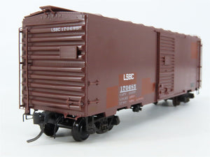 HO Scale Kadee 4019 LSBC LaSalle & Bureau County 40' Box Car #170685 w/ Graffiti
