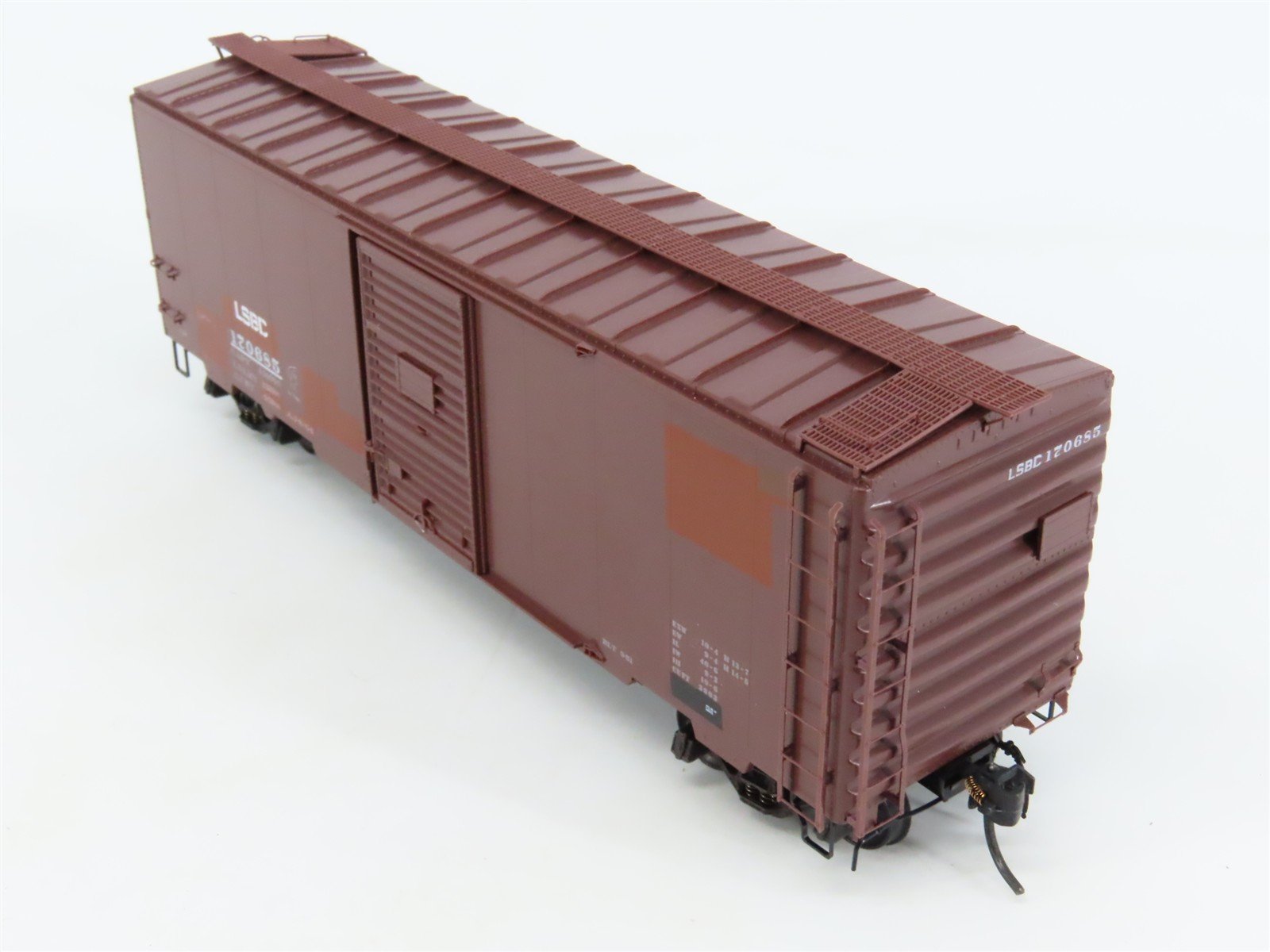 HO Scale Kadee 4019 LSBC LaSalle & Bureau County 40' Box Car #170685 w/ Graffiti