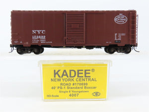 HO Scale Kadee 4007 NYC New York Central 40' PS-1 Single Door Box Car #170699
