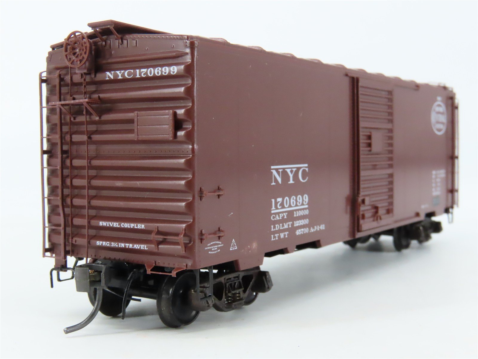 HO Scale Kadee 4007 NYC New York Central 40' PS-1 Single Door Box Car #170699