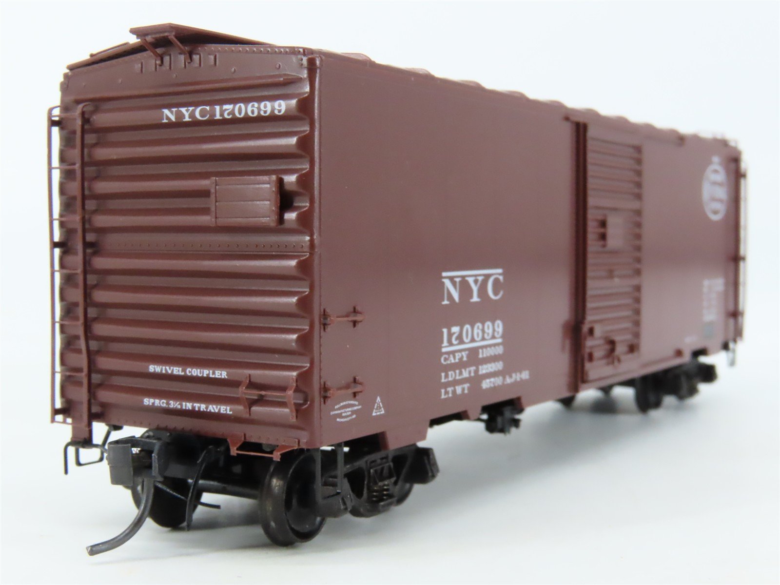 HO Scale Kadee 4007 NYC New York Central 40' PS-1 Single Door Box Car #170699