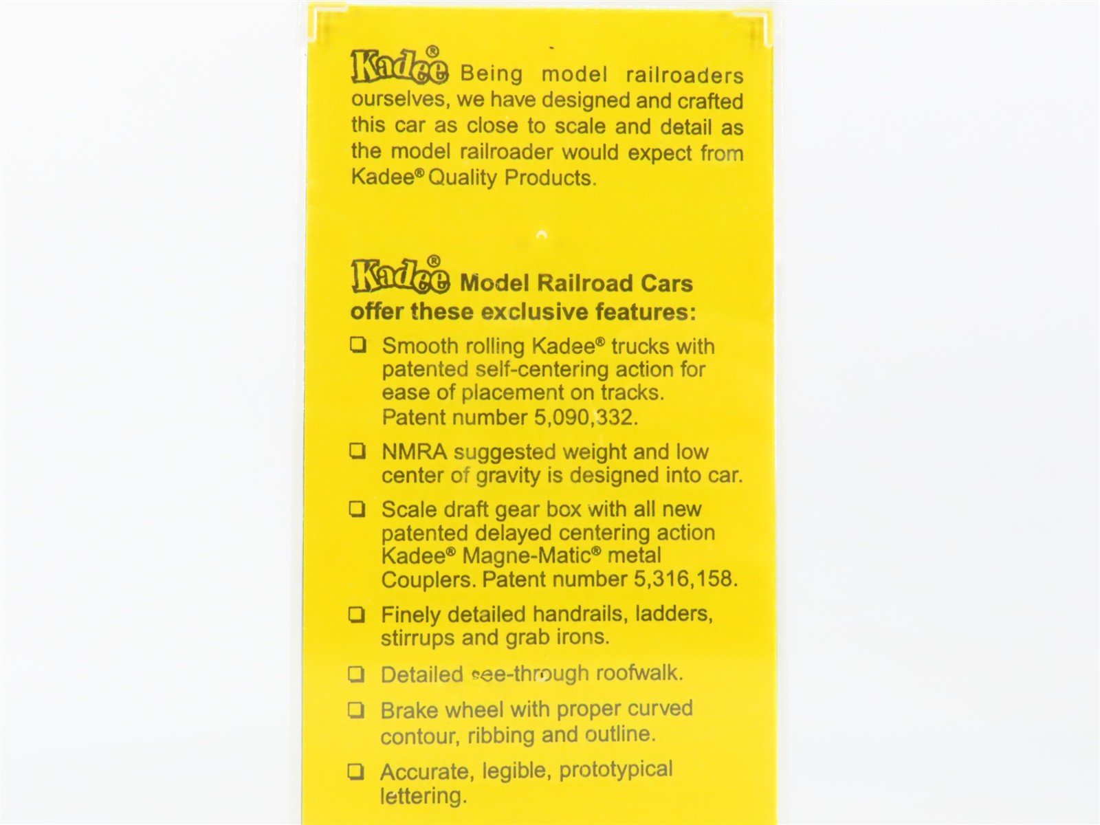 HO Scale Kadee 4007 NYC New York Central 40' PS-1 Single Door Box Car #170699