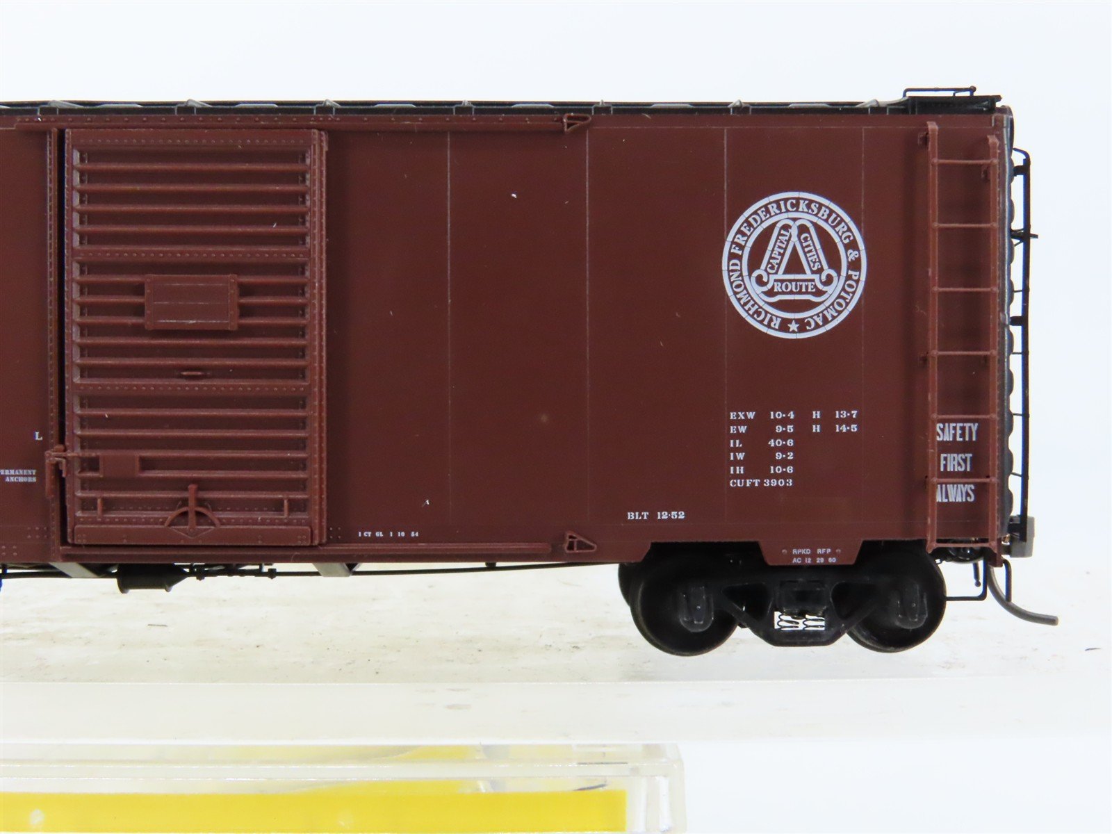 HO Scale Kadee 4303 RF&P Capital Cities Route 40' PS-1 Single Door Box Car #2840