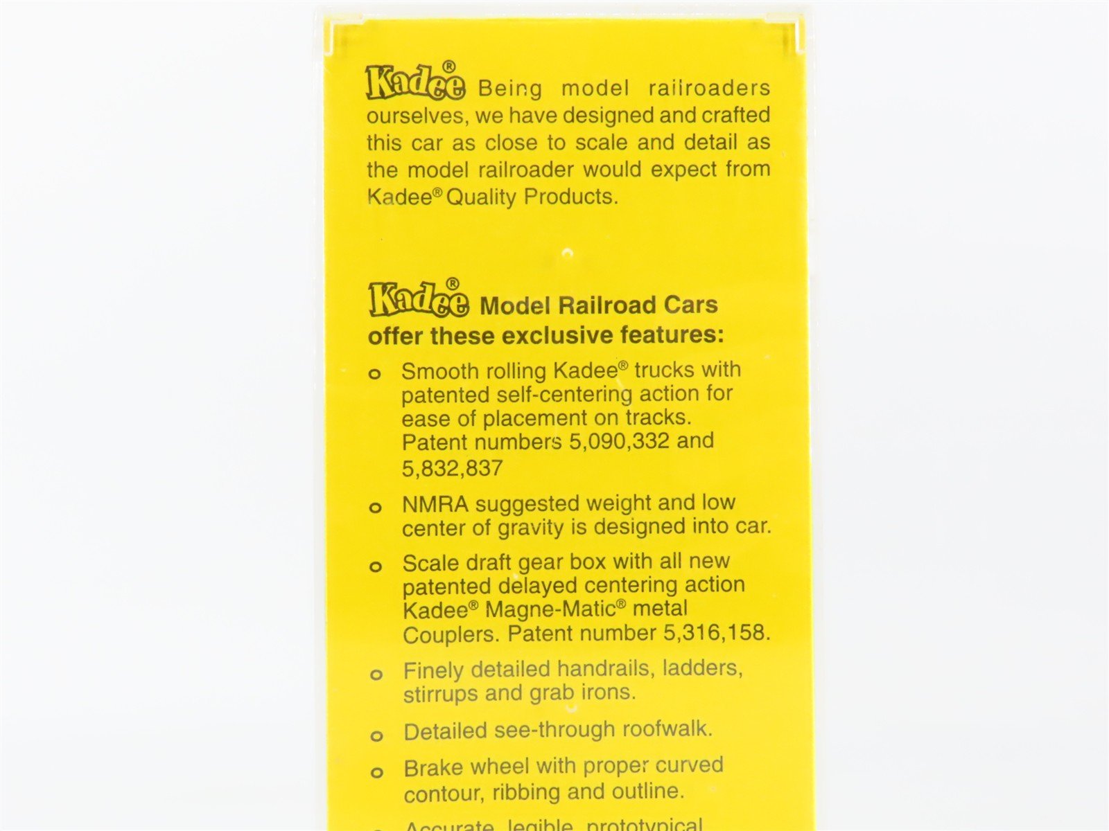HO Scale Kadee 4303 RF&P Capital Cities Route 40' PS-1 Single Door Box Car #2840