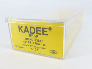 HO Scale Kadee 4303 RF&P Capital Cities Route 40' PS-1 Single Door Box Car #2840