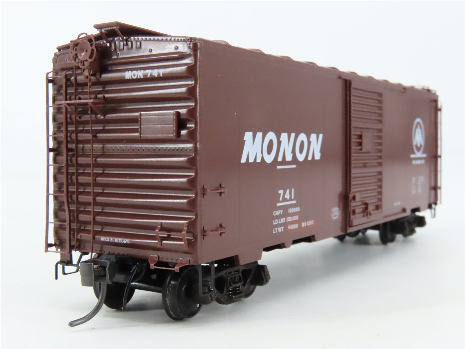HO Scale Kadee 4014 MONON The Hoosier Line 40' PS-1 Single Door Box Car #741