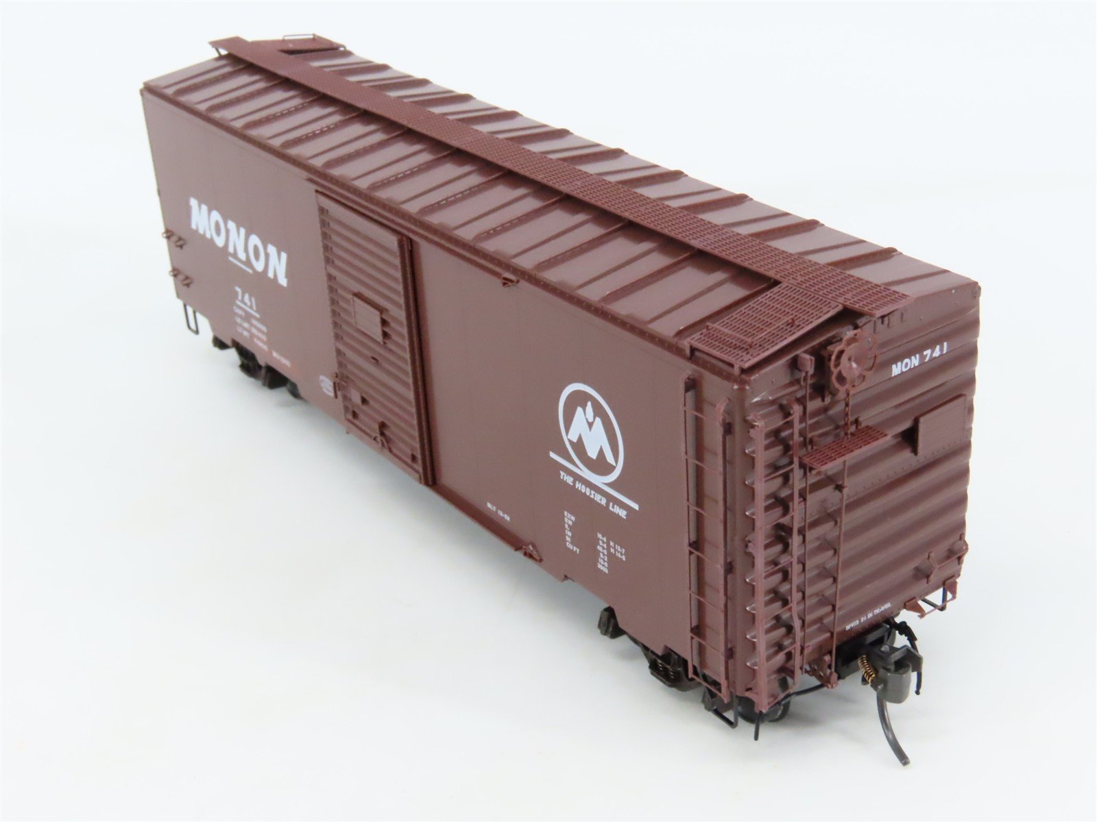 HO Scale Kadee 4014 MONON The Hoosier Line 40' PS-1 Single Door Box Car #741