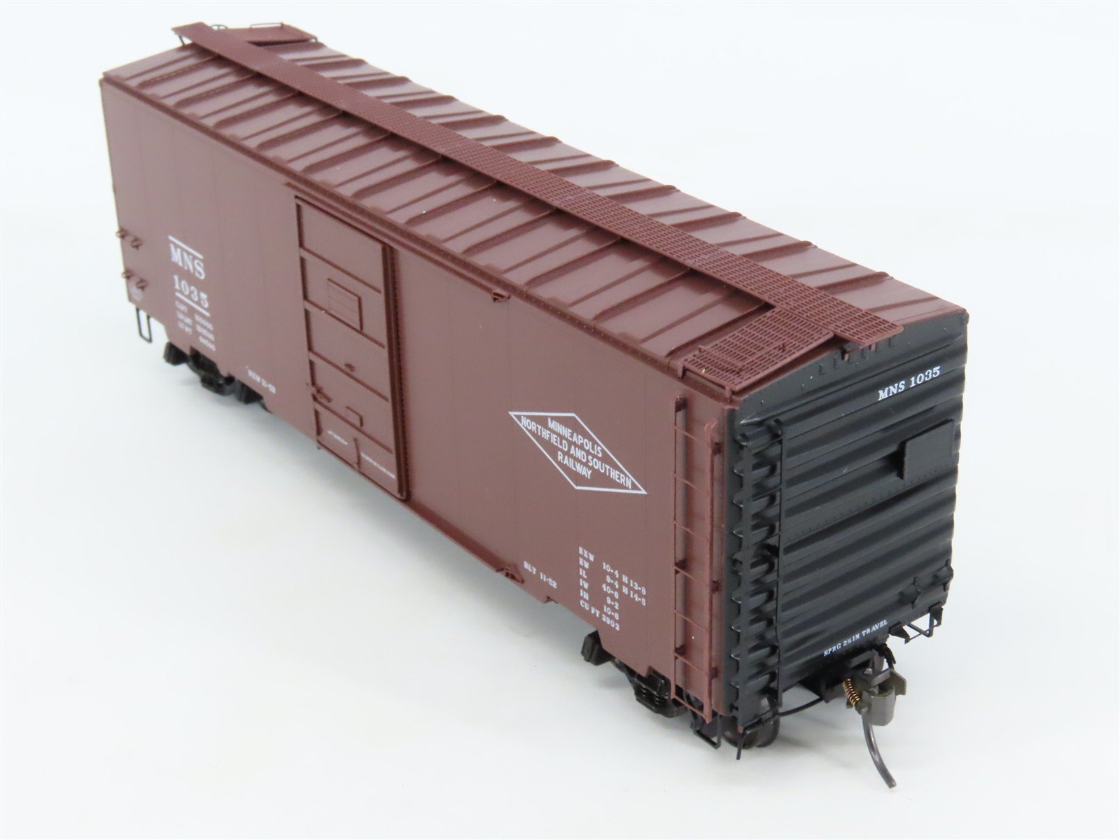 HO Scale Kadee 4021 MNS Minneapolis Northfield & Southern 40' Box Car #1035