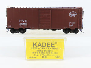 HO Scale Kadee 4034 NYC New York Central 40' PS-1 Single Door Box Car #169016