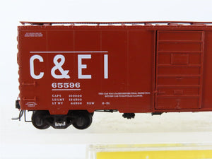 HO Scale Kadee 4029 C&EI Chicago & Eastern Illinois 40' PS-1 Box Car #65596
