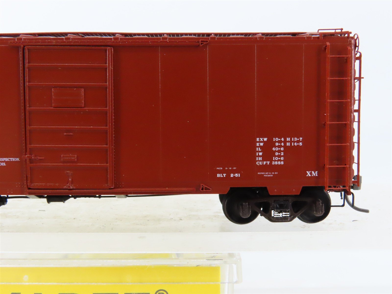 HO Scale Kadee 4029 C&EI Chicago & Eastern Illinois 40' PS-1 Box Car #65596