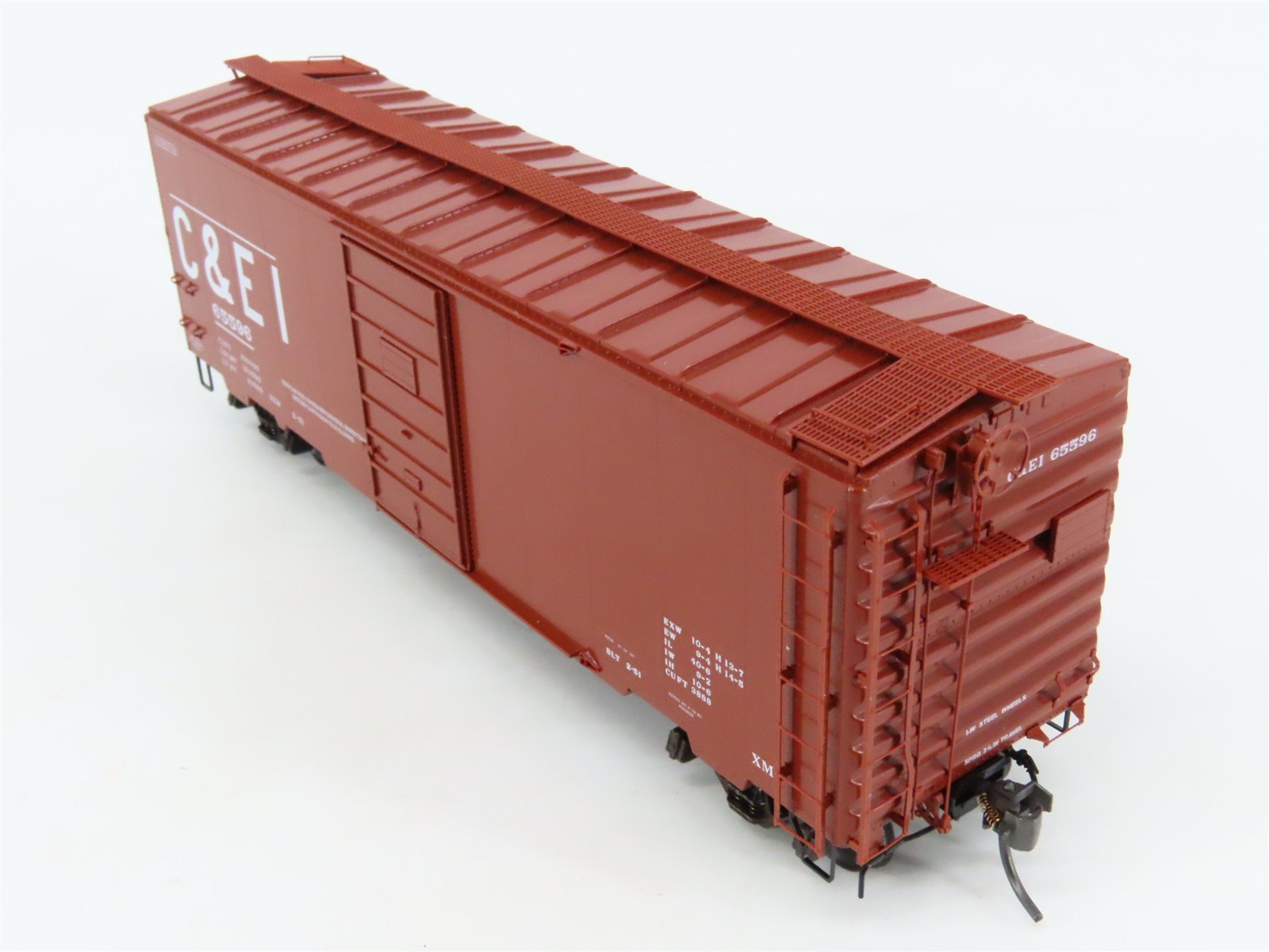 HO Scale Kadee 4029 C&EI Chicago & Eastern Illinois 40' PS-1 Box Car #65596