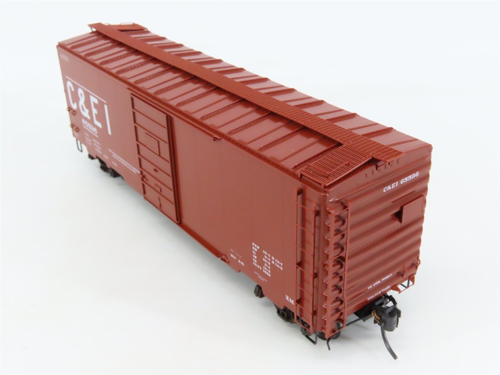 HO Scale Kadee 4029 C&EI Chicago & Eastern Illinois 40' PS-1 Box Car #65596
