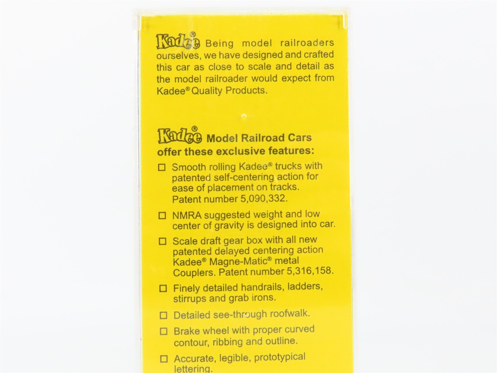 HO Scale Kadee 4029 C&EI Chicago & Eastern Illinois 40' PS-1 Box Car #65596