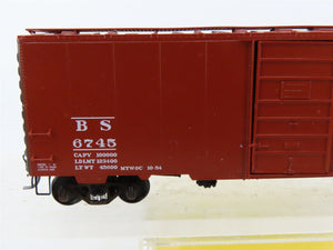 HO Scale Kadee 4301 BS Birmingham Southern 40' PS-1 Single Door Box Car #6745