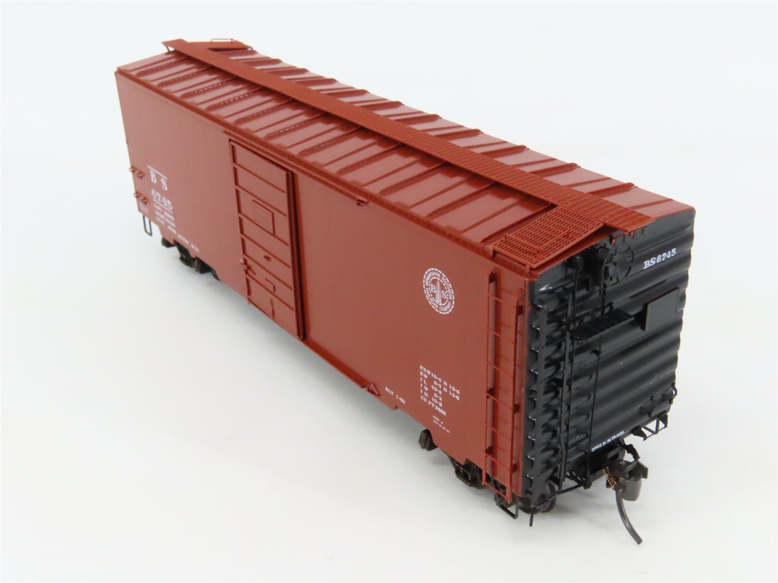 HO Scale Kadee 4301 BS Birmingham Southern 40' PS-1 Single Door Box Car #6745