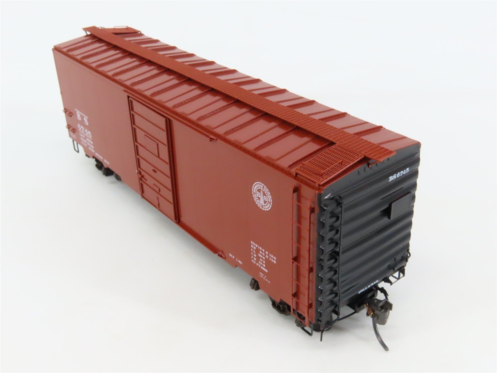 HO Scale Kadee 4301 BS Birmingham Southern 40' PS-1 Single Door Box Car #6745