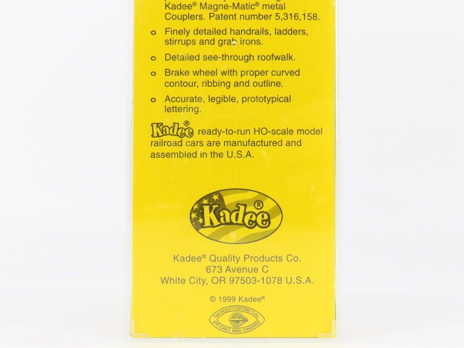 HO Scale Kadee 4301 BS Birmingham Southern 40' PS-1 Single Door Box Car #6745