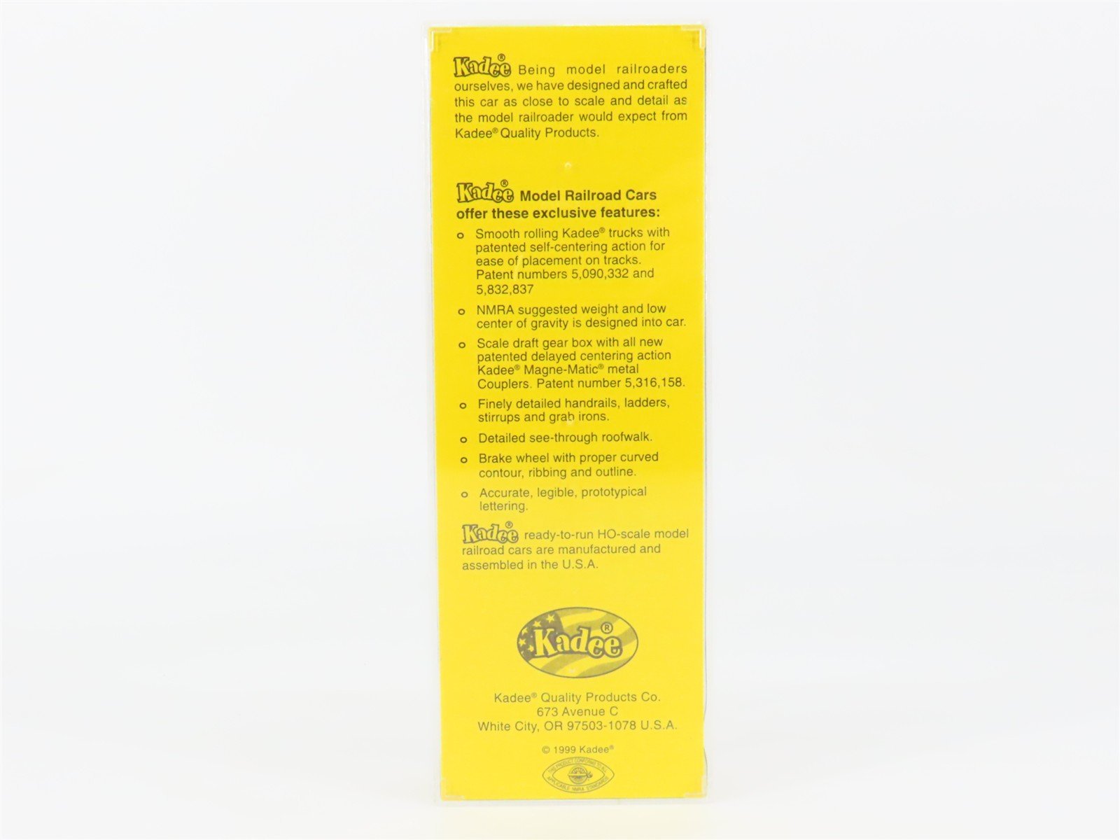 HO Scale Kadee 5208 WAB Wabash 