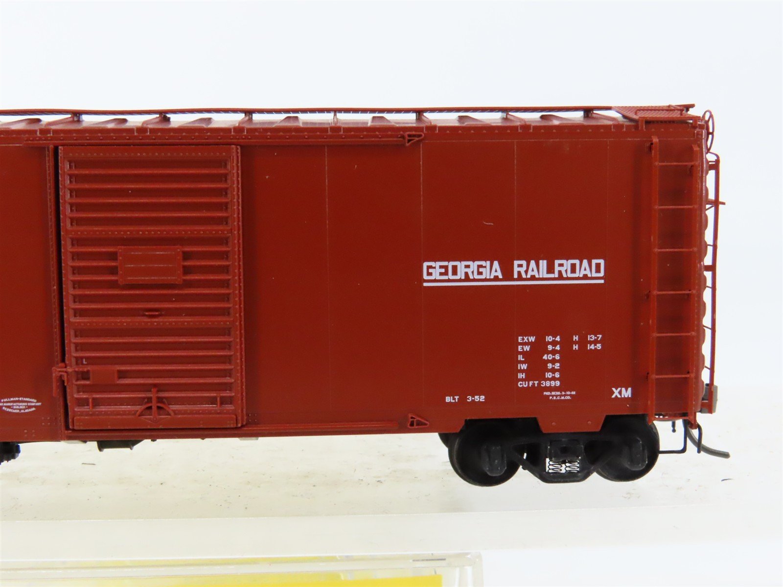 HO Scale Kadee 4302 GA Georgia Railroad 40' PS-1 Single Door Box Car #39518