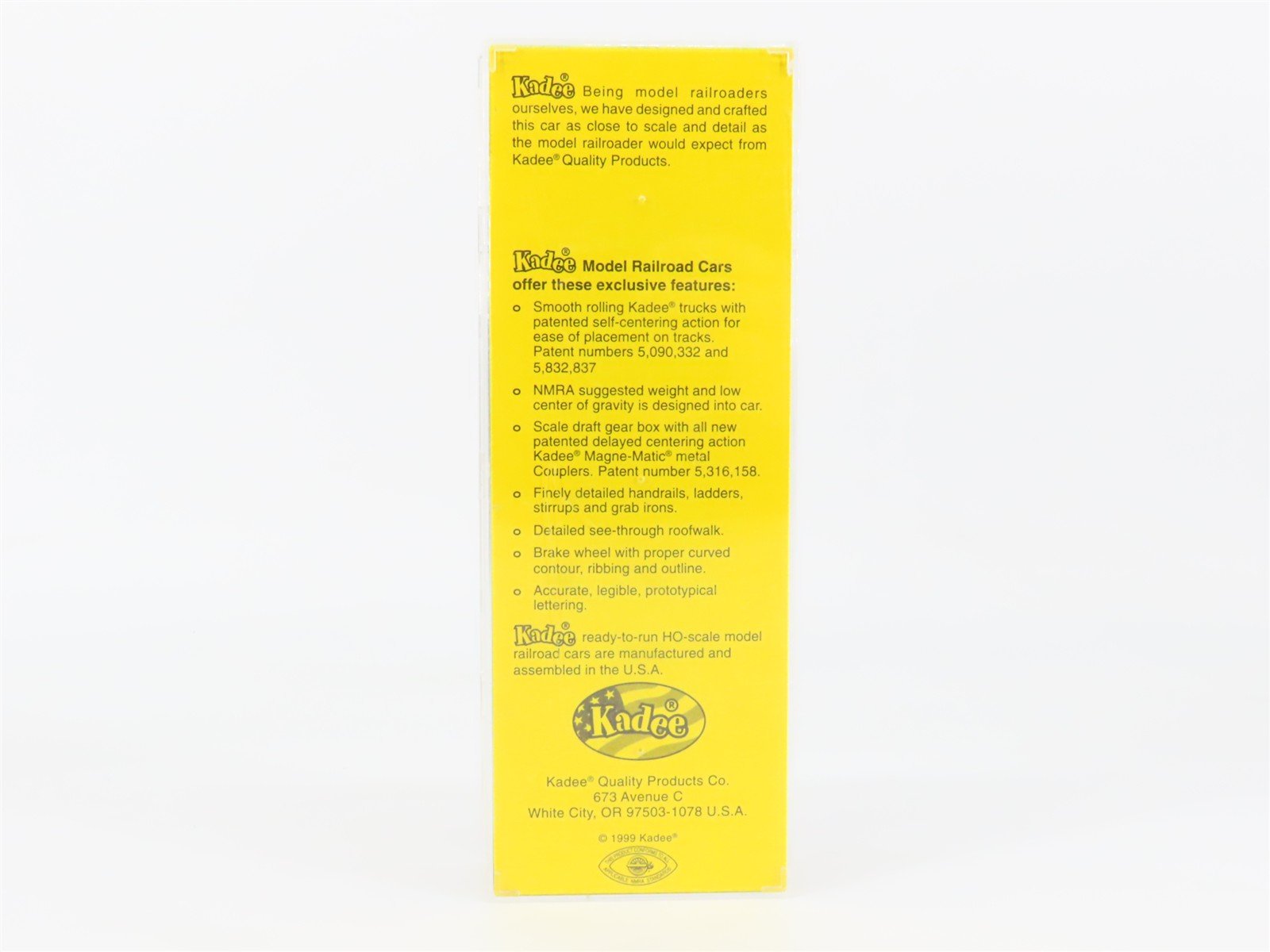 HO Scale Kadee 5227 UP Union Pacific 