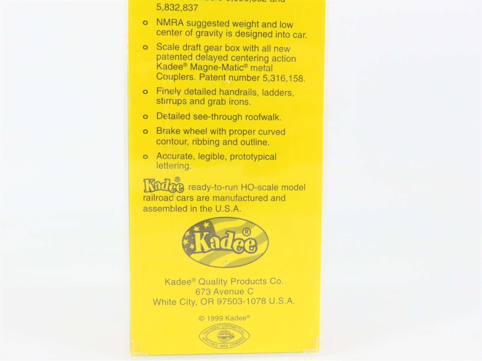 HO Scale Kadee 5227 UP Union Pacific 