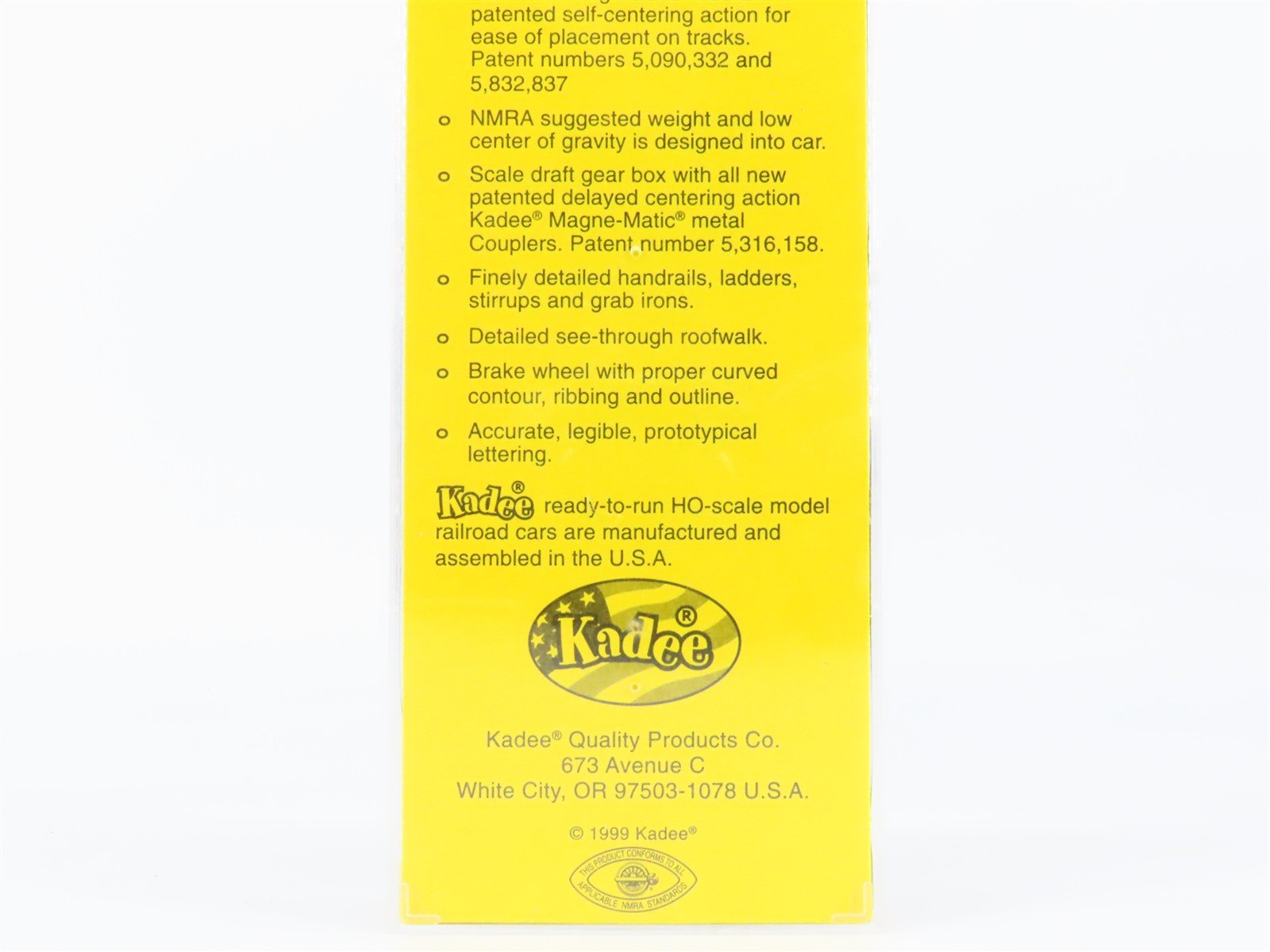 HO Scale Kadee 5228 SOO Line 40' PS-1 Single Door Box Car #137796 - SEALED