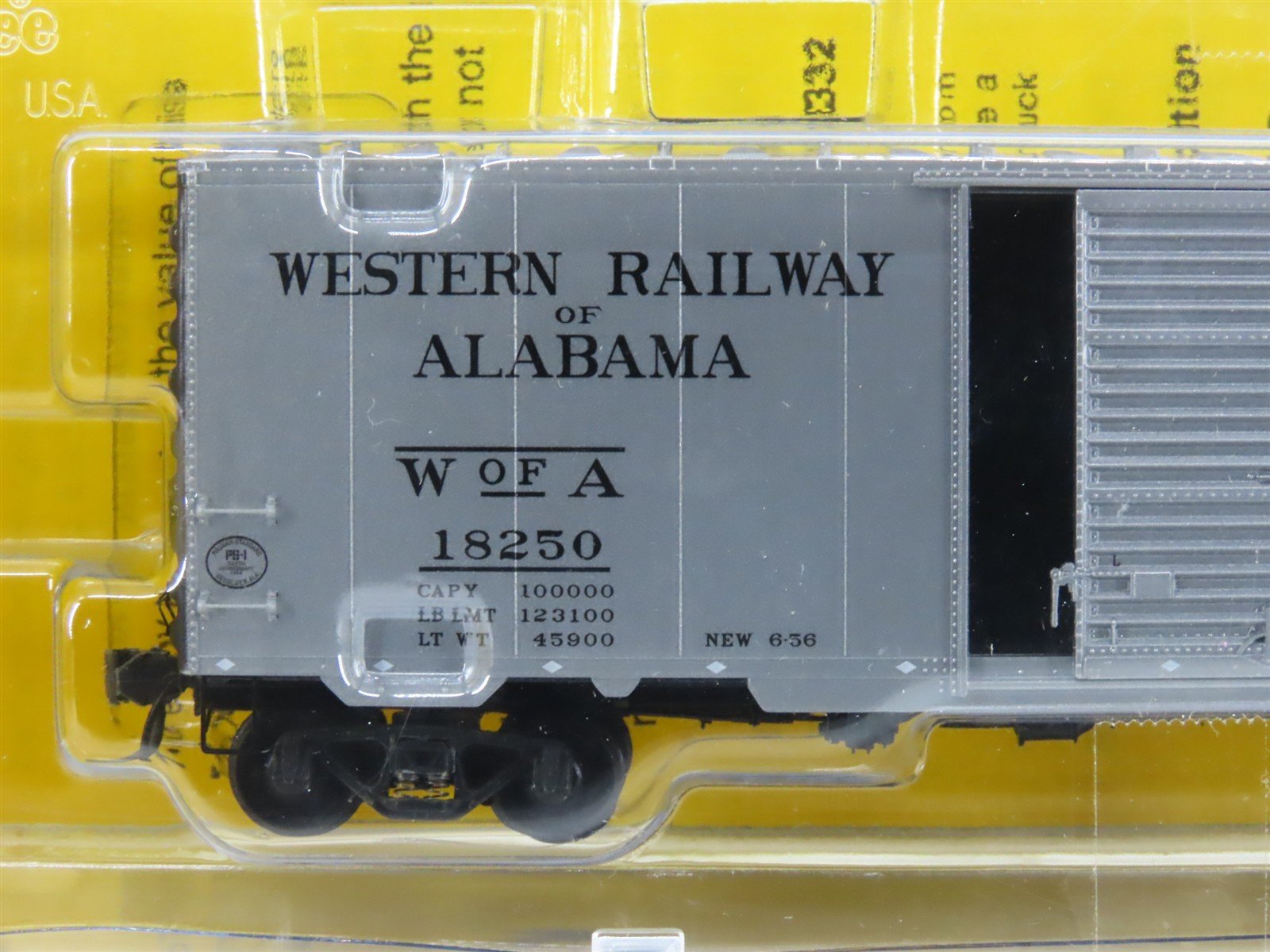 HO Scale Kadee 5230 WofA The West Point Route 40' PS-1 Single Door Boxcar #18250