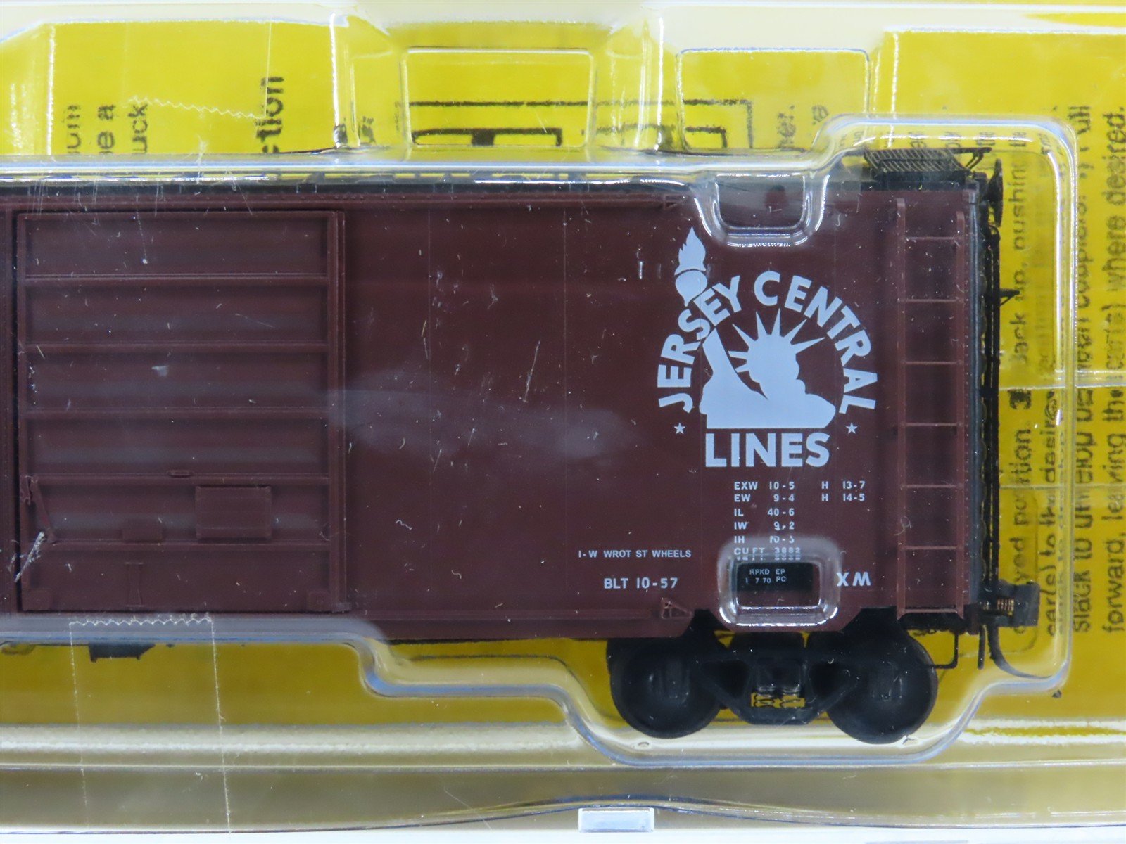 HO Scale Kadee 5229 CNJ Jersey Central 40' PS-1 Box Car #23506 - SEALED