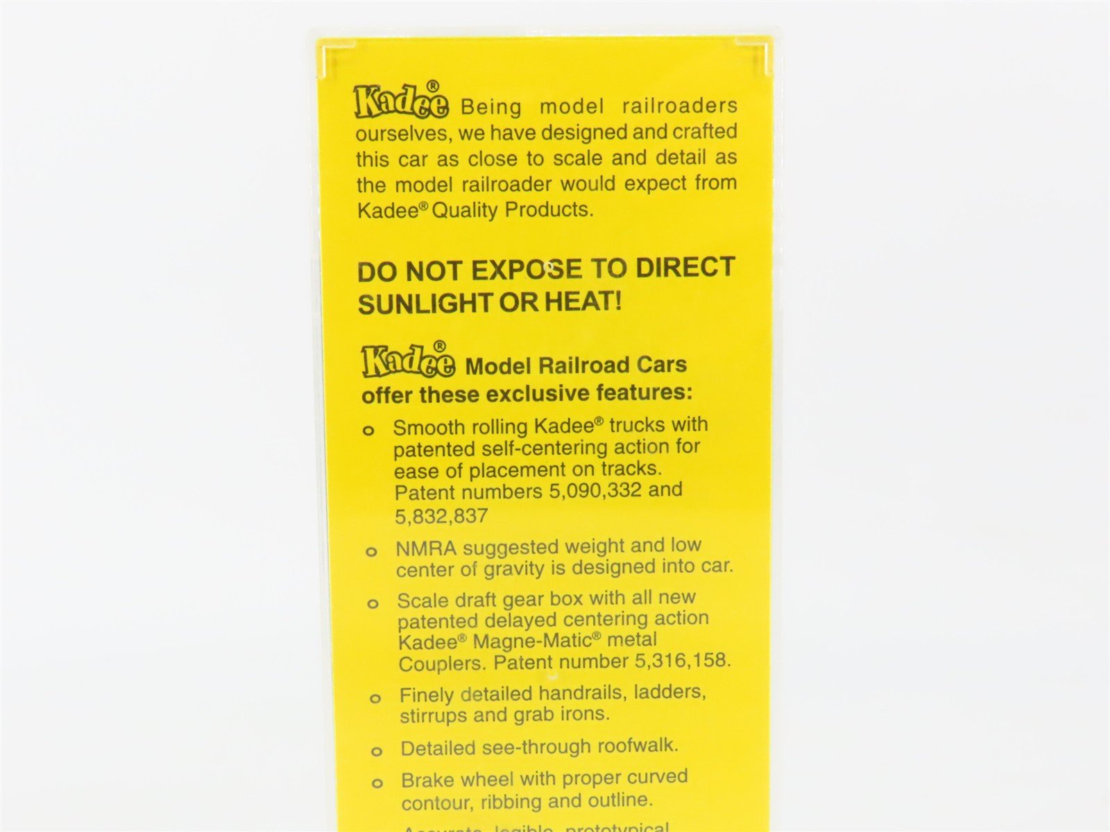 HO Scale Kadee 5229 CNJ Jersey Central 40' PS-1 Box Car #23506 - SEALED