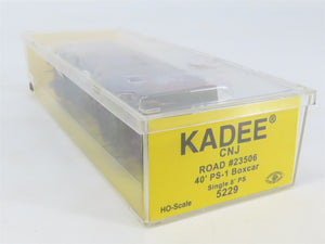 HO Scale Kadee 5229 CNJ Jersey Central 40' PS-1 Box Car #23506 - SEALED